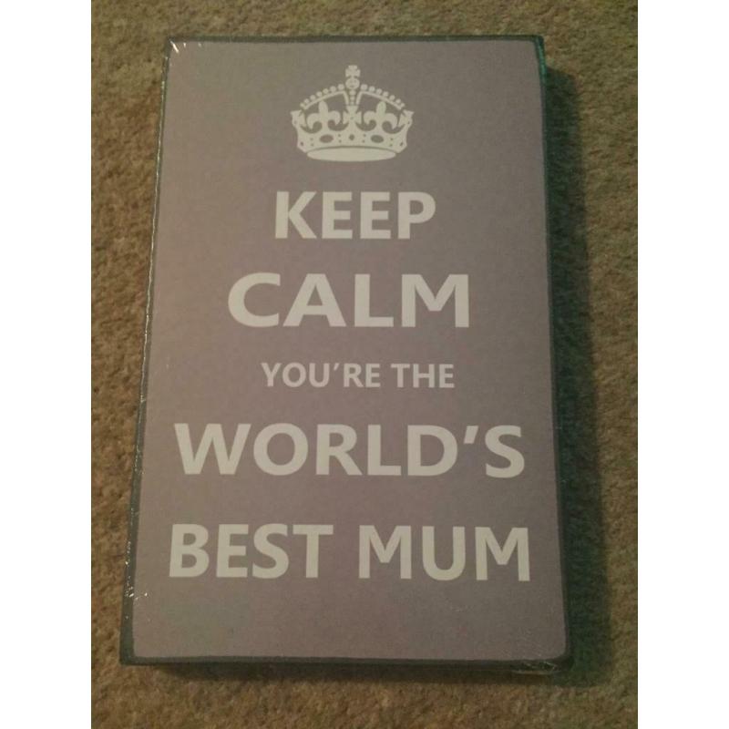 Best mum plaque