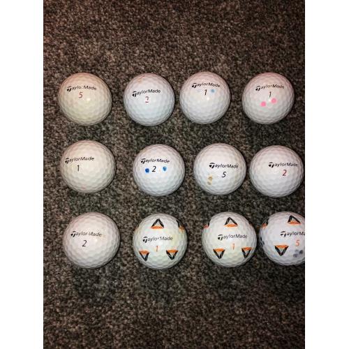 12 taylormade tp5 golf balls