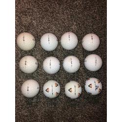 12 taylormade tp5 golf balls