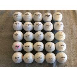 Golf balls x 25