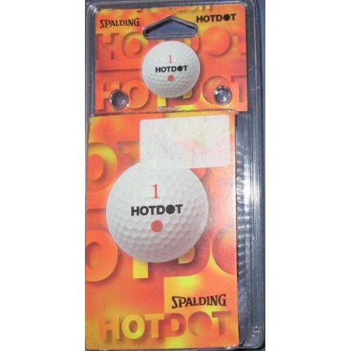 Spalding Hotdot golf balls
