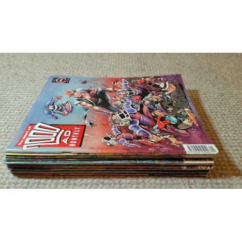 2000AD MONTHLY COLLECTION 1992 - 1993 complete 24 comics