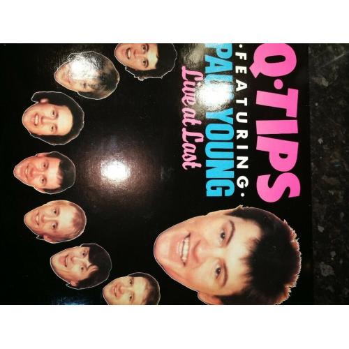 Q Tips featuring Paul Young Live at last vinyl