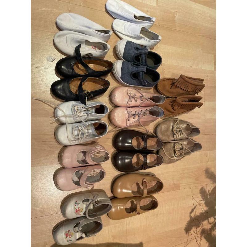 Shoes mainly fit girls