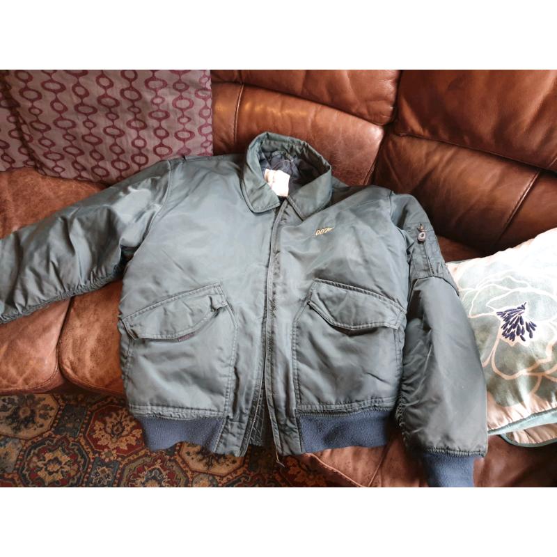 Rare 007 warm coat/bomber jacket vgc
