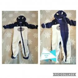 Snowsuit pramsuit boy clothes 3-6m, 6-9 m, 9-12 m